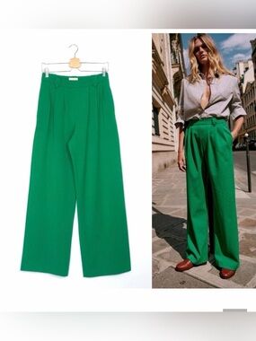 SÉZANE LouLou Green Trousers